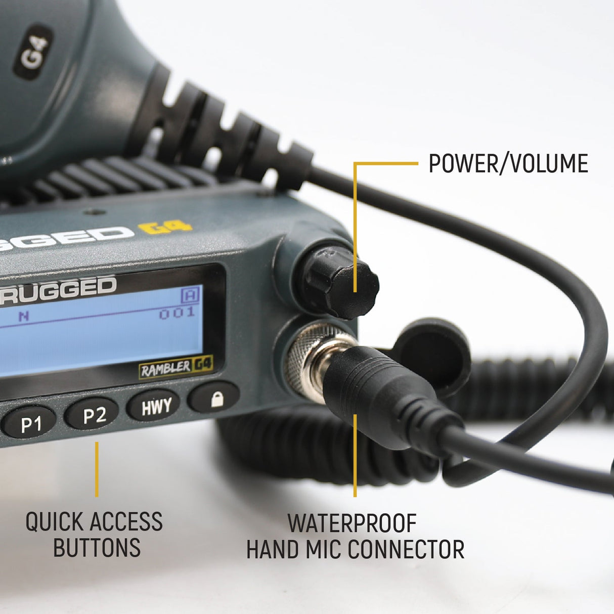 GMRS Mobile Radio - Model G4 Rugged Rambler - CLEARANCE