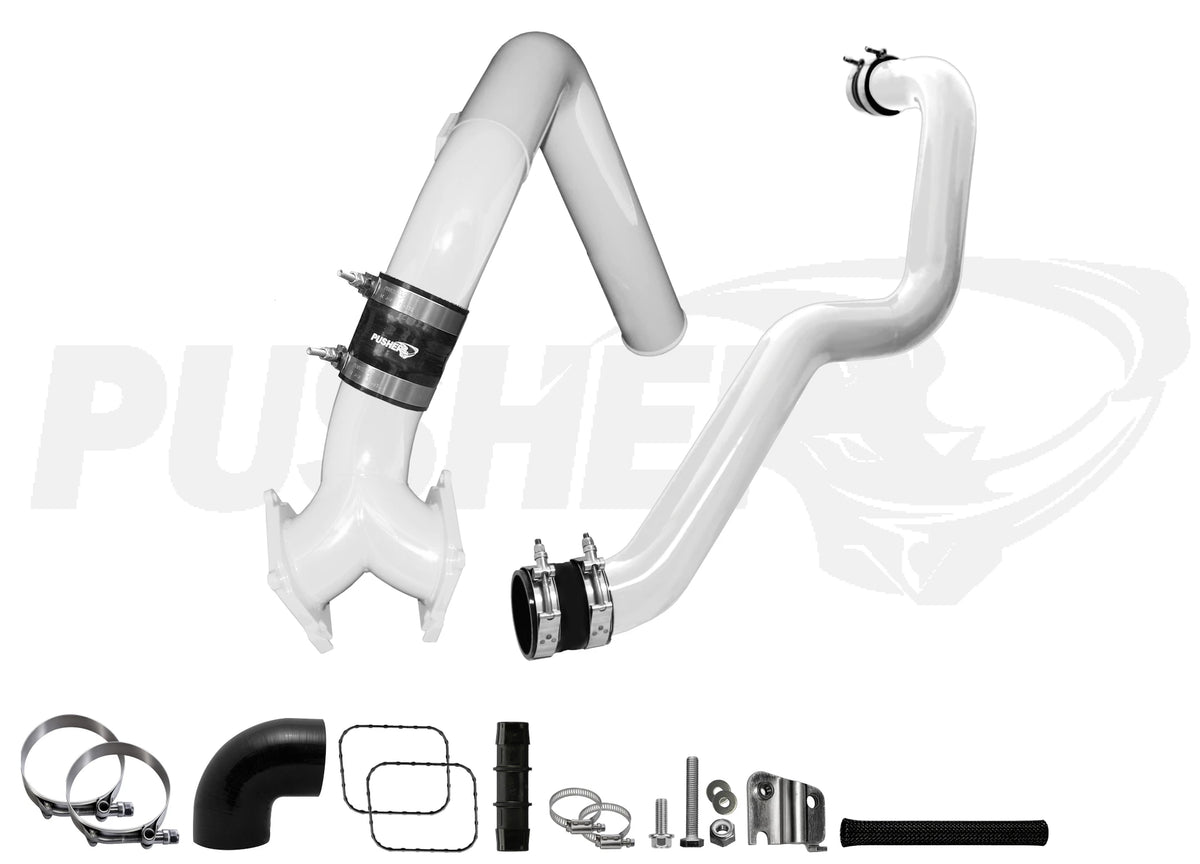 Pusher SuperMax Intake System & Max 3" Driver Side Charge Tube for 2004.5-2005 Duramax LLY