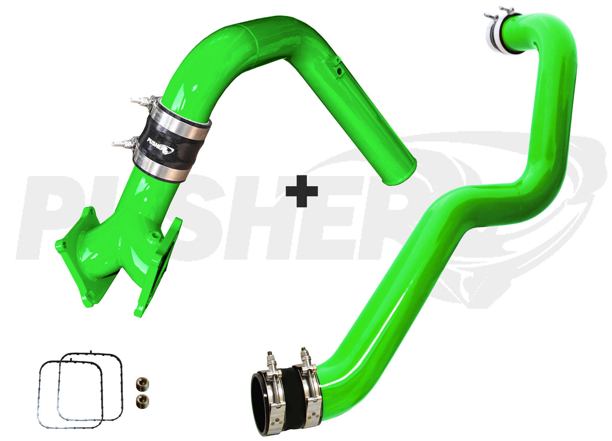 Pusher SuperMax Intake System & Max 3" Driver Side Charge Tube for 2006-2010 Duramax LBZ LMM