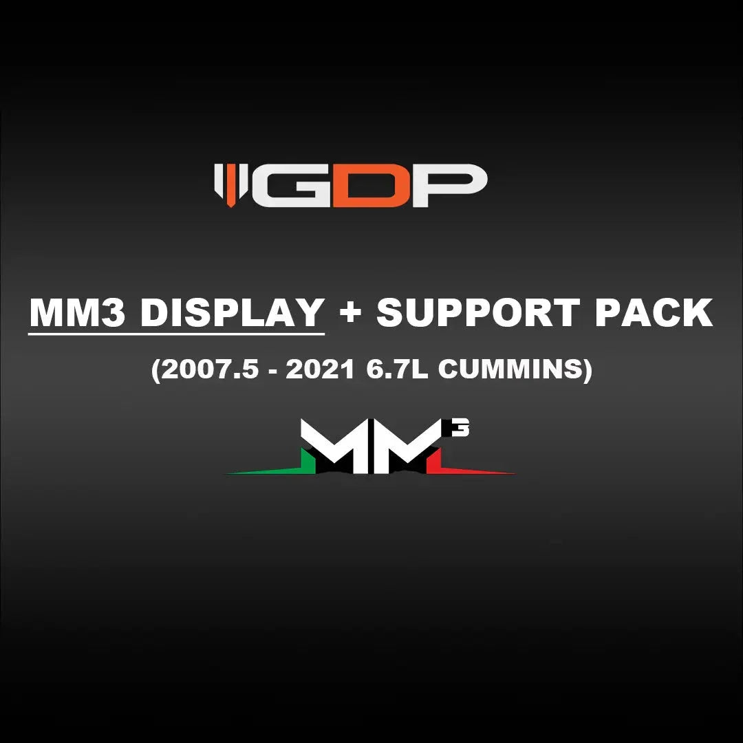 MM3 Touch Display And MM3 Controller w/ GDP Support Pack (2007.5-2021 6.7L Cummins)