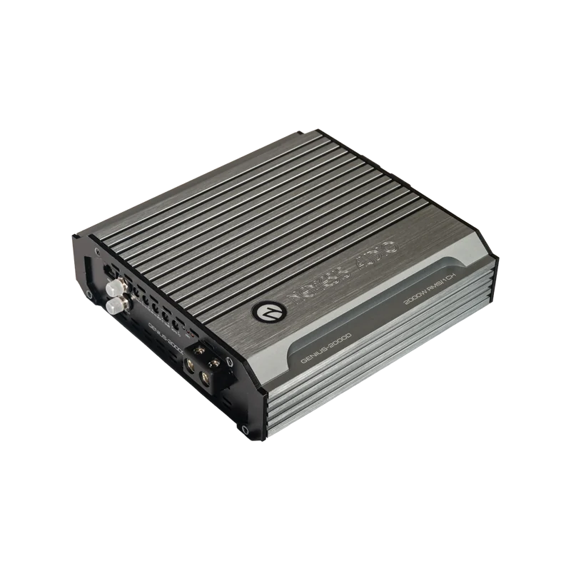 Nemesis Audio GENIUS-2000D 2000W RMS Smart Amplifier 1-Ohm/2-Ohm