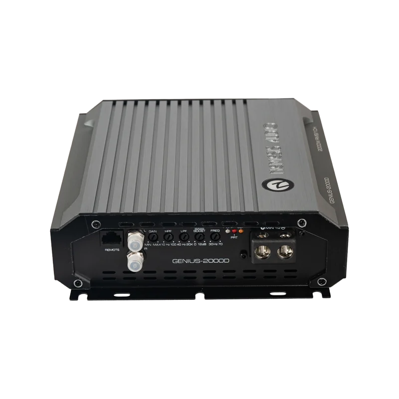 Nemesis Audio GENIUS-2000D 2000W RMS Smart Amplifier 1-Ohm/2-Ohm