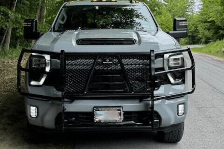 Ranch Hand GGC241BL1 2020-2025 Chevy Silverado 2500HD/3500HD Legend Series Grille Guard (Fits to Diesel)