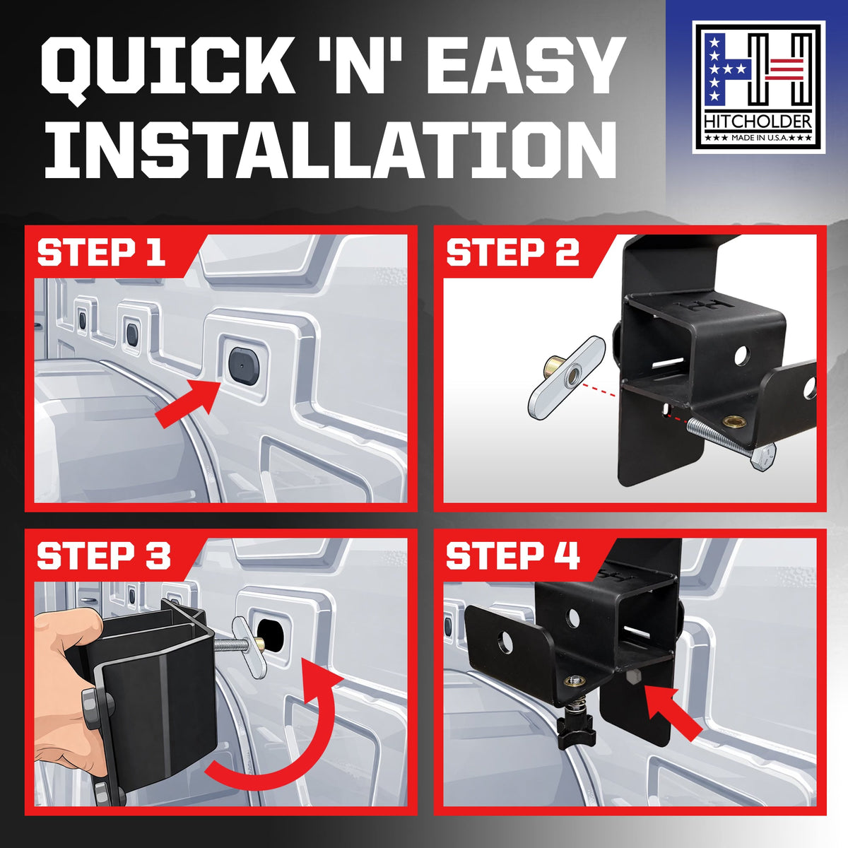 Hitcholder™ Receiver - Chevy/GMC