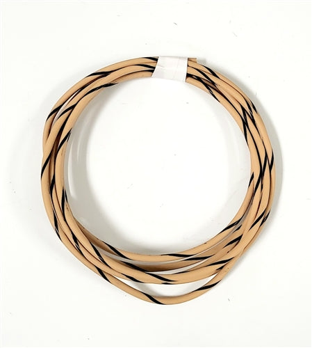GXL 14 AWG AUTOMOTIVE WIRE TAN W/ BLACK STRIPE