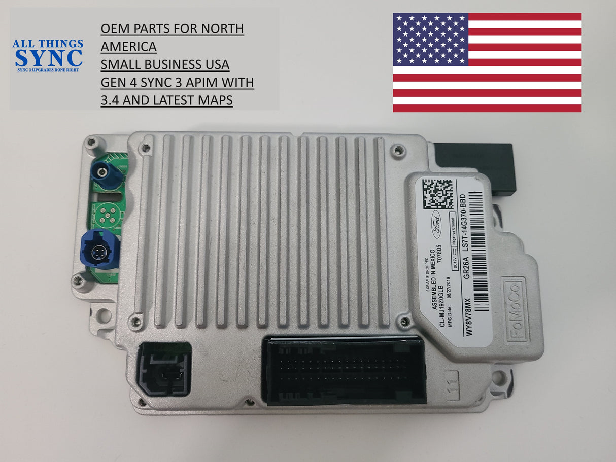 FORD SYNC 3 APIM GEN 4 WITH NAVIGATION