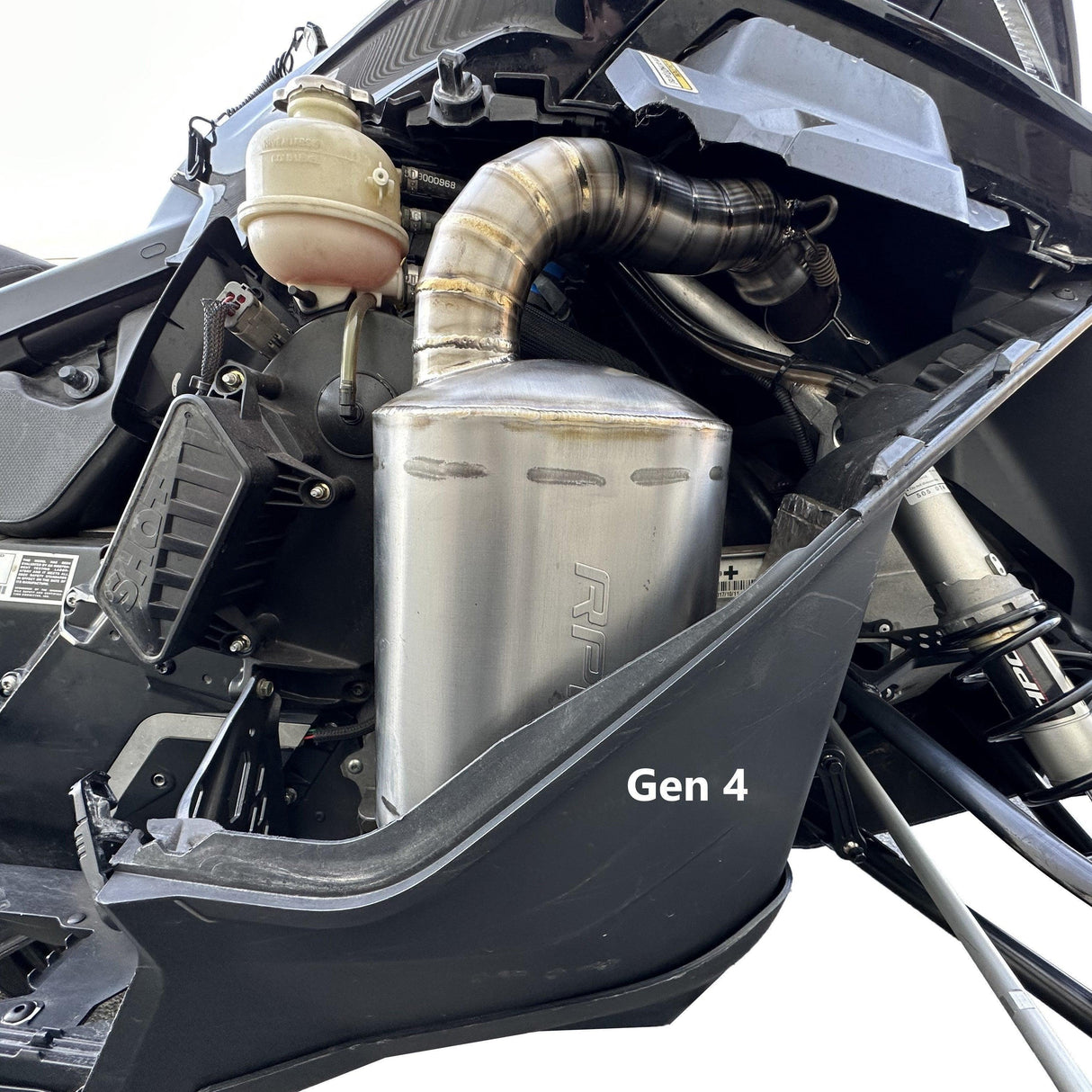 RPM Gen 5 2023-2026 Ski-Doo 850 NA Titanium Chambered Muffler