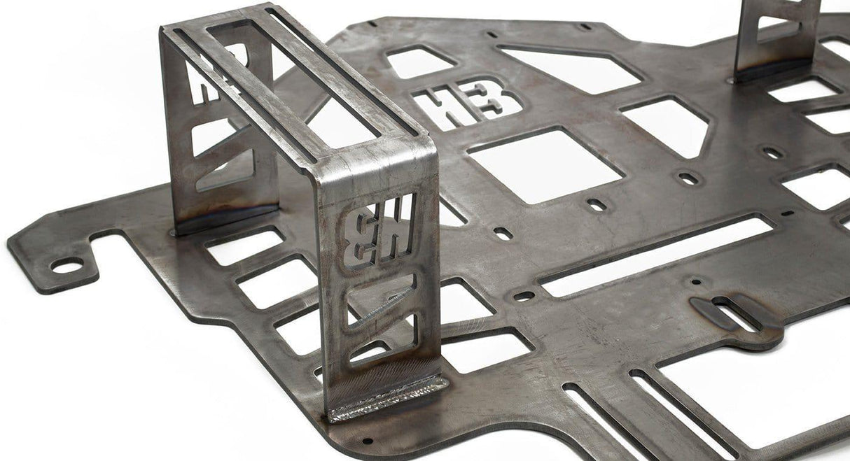 Goliath Train Horn Mount (2001-2010 GMC/Chevy 3500HD) HornBlasters