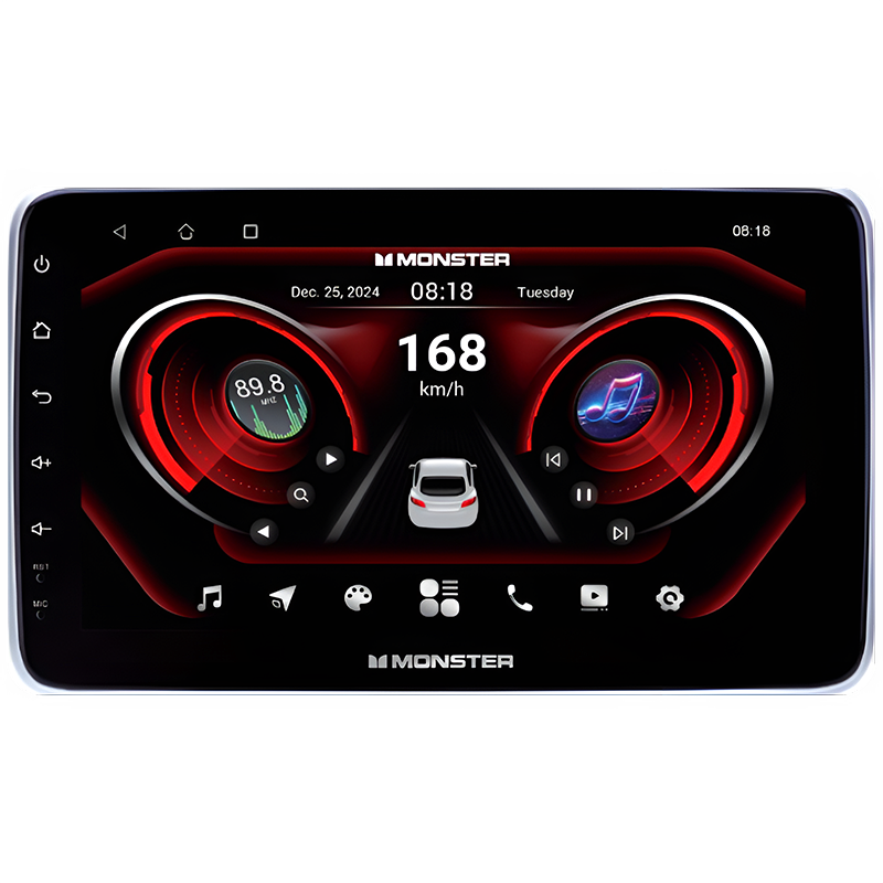 Monster HAD310-S9 9" Single Din Stereo w/ Android 2