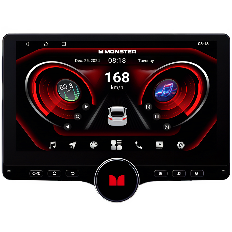 Monster HAD310-S10 10" Single Din Stereo w/ Android 2