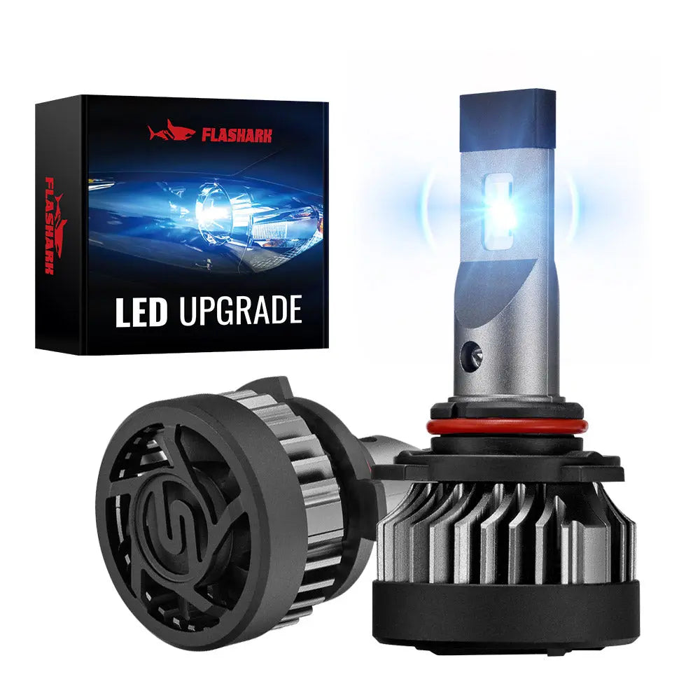 X2 9005/HB3 100W 6500K 20000LM White IP67 LED Headlight Bulbs 2Pcs