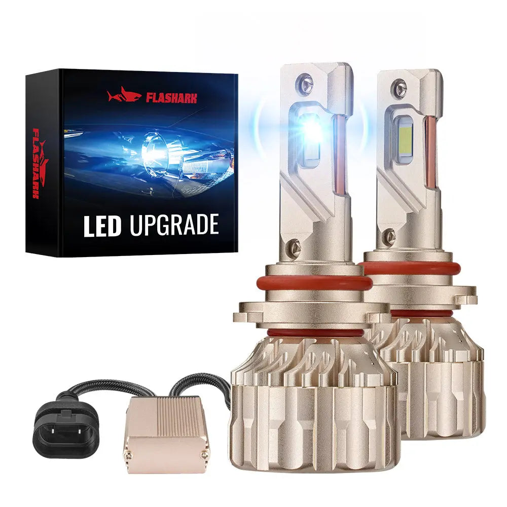 X4 9006/HB4 2Pcs 110W 6500K 28000LM IP68 LED Headlight Bulbs