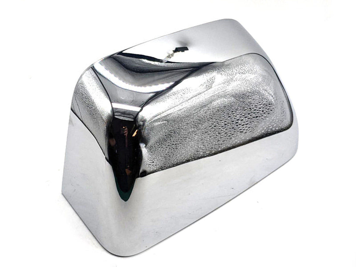 HC3Z17D743CA OE Chrome Mirror Housing Cover, Power, Heated, Drivers, Left Side, 2017-2021 Ford 6.7L Powerstroke Ford OEM