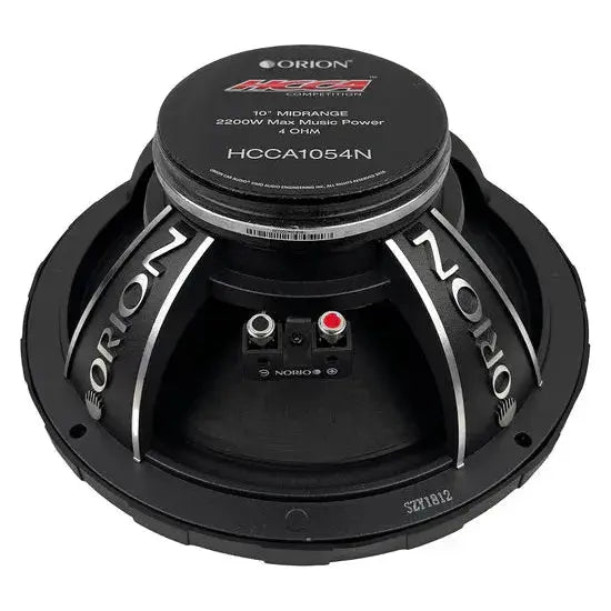 Orion HCCA1054N 10" 550W RMS Neodymium Midrange Speakers (Single)