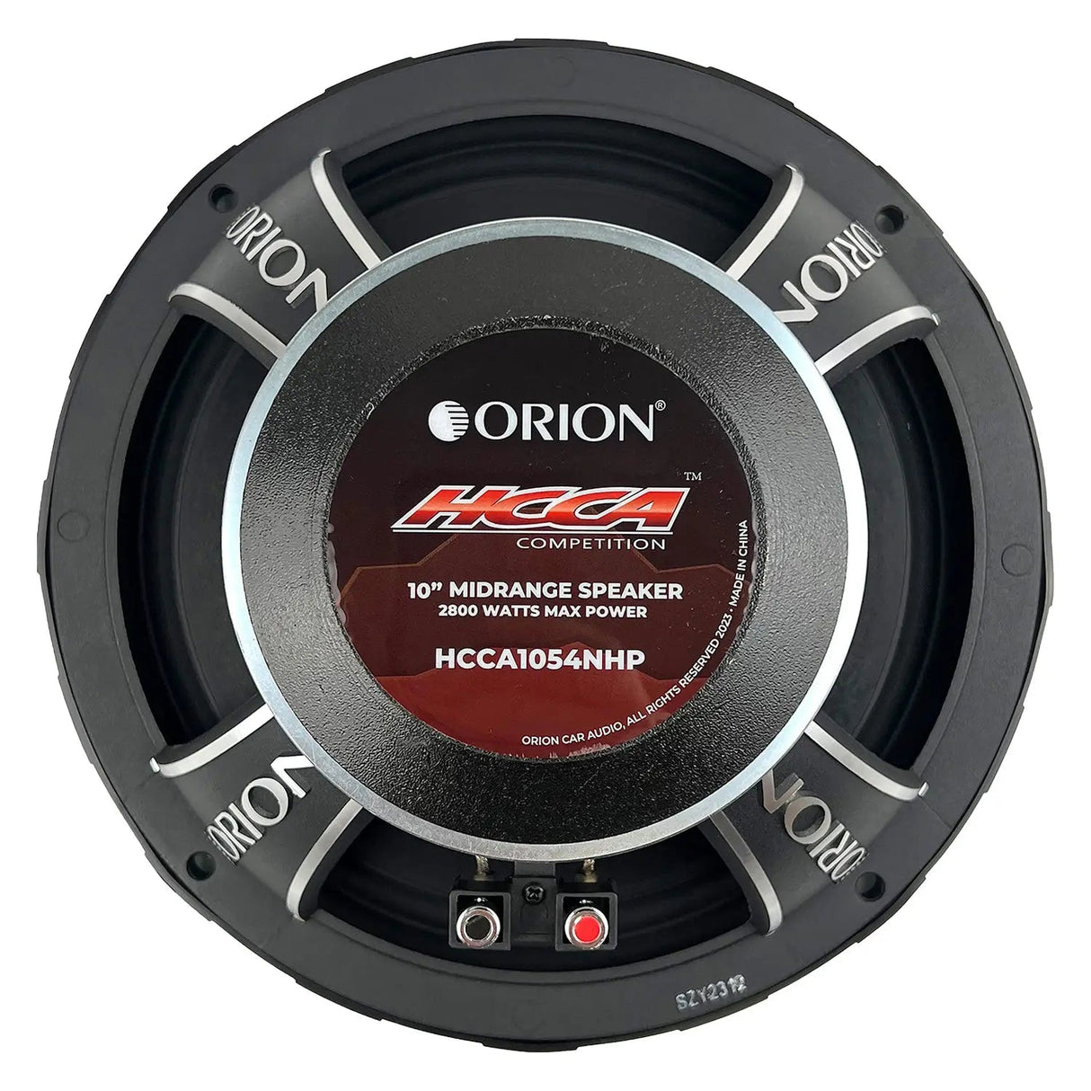 Orion HCCA1054NHP - 10" 4 Ohm High Efficiency Midrange Speaker 700 Watts RMS Orion