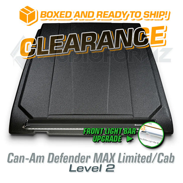 2016-2025 Can-Am Defender MAX Limited/Cab LEVEL 2 Stereo Tops (4-Door, HD7-HD10)