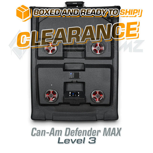 2016+ Can-Am Defender MAX LEVEL 3 Stereo Top (4-Door, HD7-HD10) Can-Am