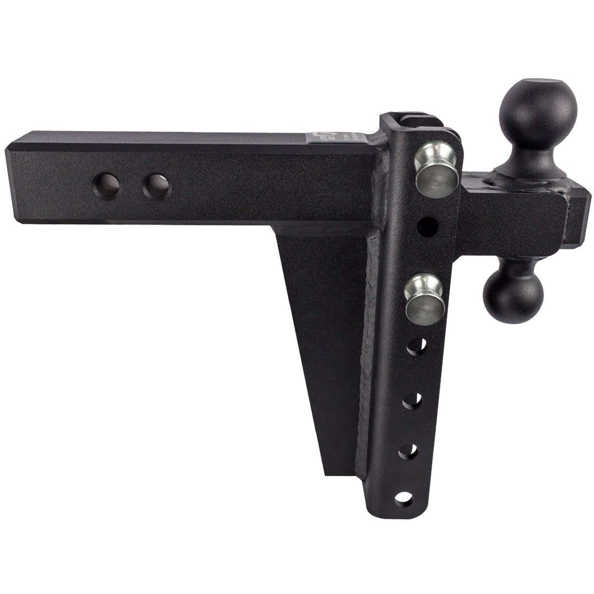 Bulletproof Heavy Duty 8” Drop/Rise Trailer Hitch 2.5 Box Steel Shank