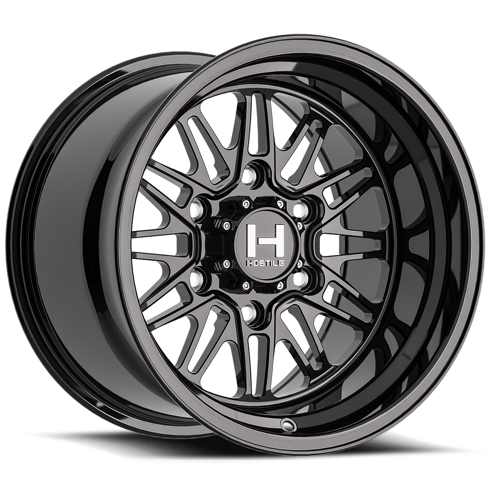 Hostile Gecko Gloss Black Forged Wheel