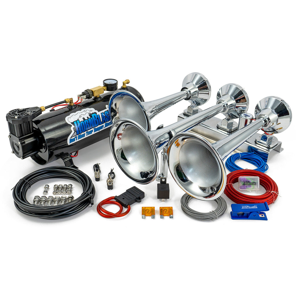 Flatlaw 3 Liter Train Horn Kit HornBlasters