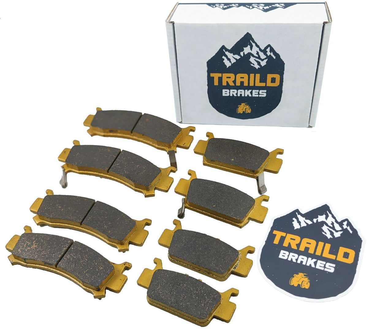 Honda Pioneer 1000/1000-5/1000-6 2016-2025 Ceramic Brake Pad Set Traild