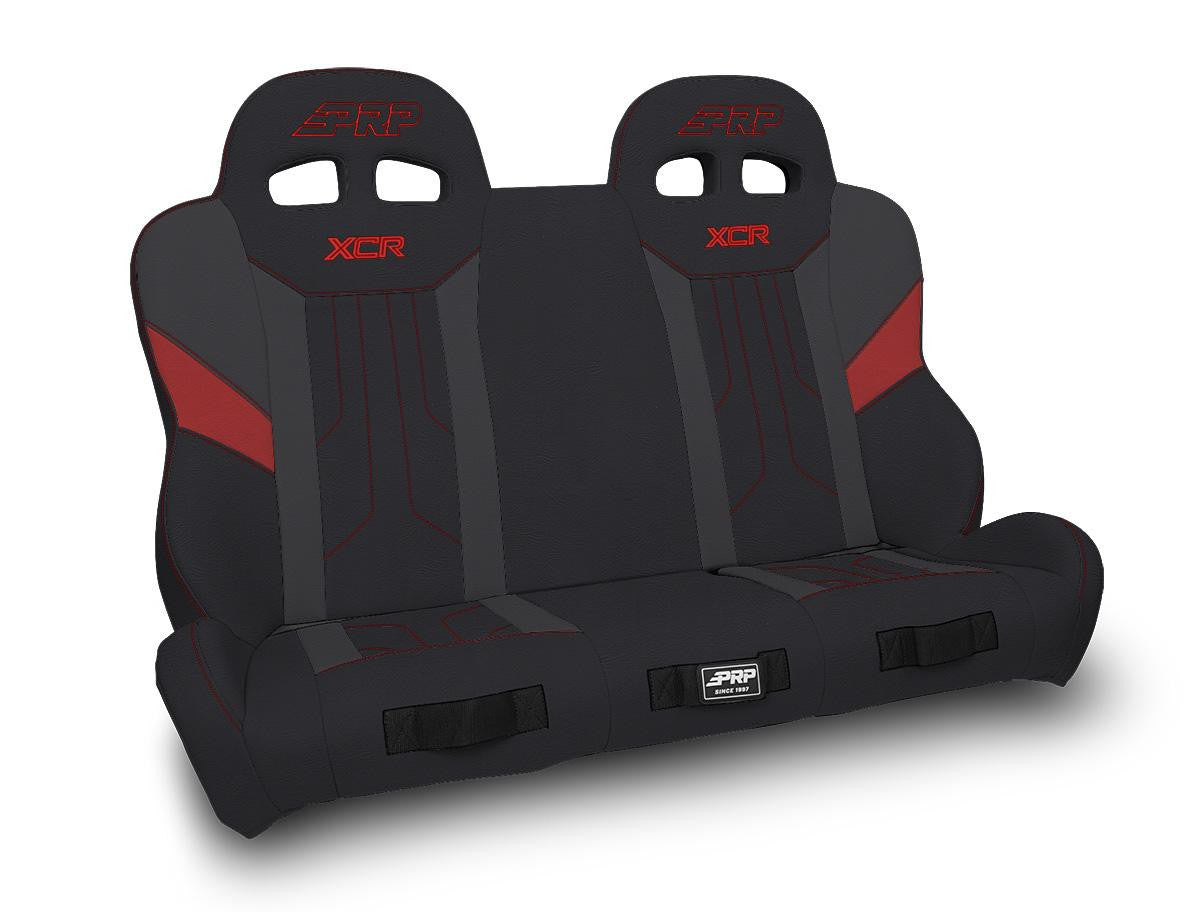 XCR Quick Release Rear Suspension Bench Seat for Polaris RZR PRO XP4, Turbo R 4, Pro R 4 by PRP