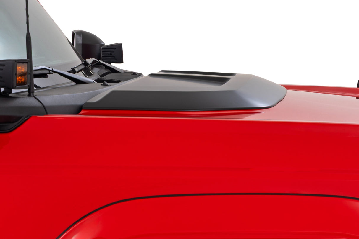 Hood Scoop Gloss Black Ford Bronco 4WD (2021-2025) Rough Country
