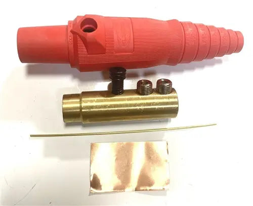 Hubbell series 16 RED CAM LOCK 300 AMP FEMALE AC/DC WIRE AND SUPPLY