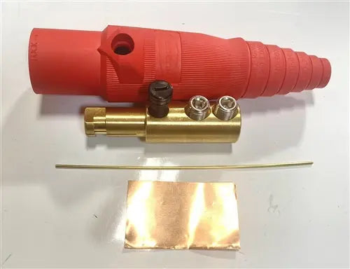 Hubbell series 16 RED CAM LOCK 300 AMP MALE AC/DC WIRE AND SUPPLY