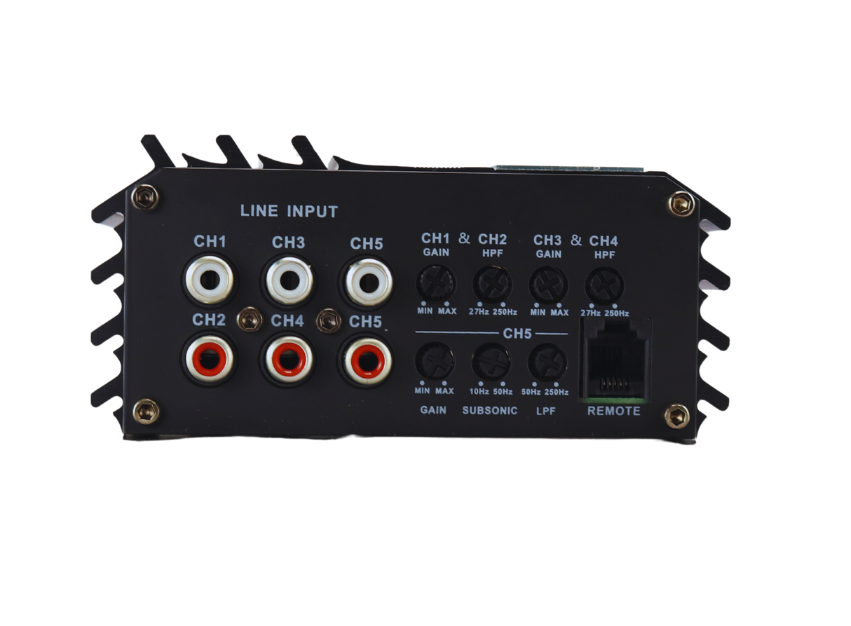 Horizon HZ-900.5 900 Watt 5-Channel Amplifier