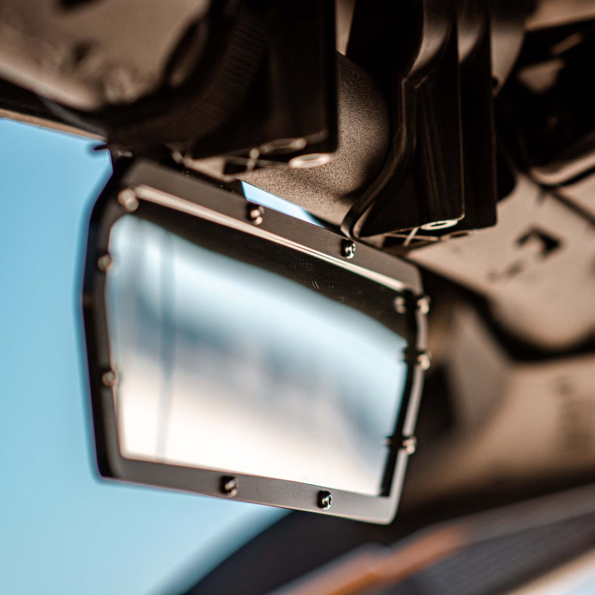 X3 Specific Super DELUXE 11" Offroad UTV Center Rearview Mirror Chupacabra Offroad