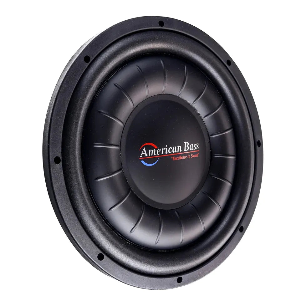 American Bass Hawk Slim 12 12" 900W RMS Shallow Subwoofer DVC 4-Ohm