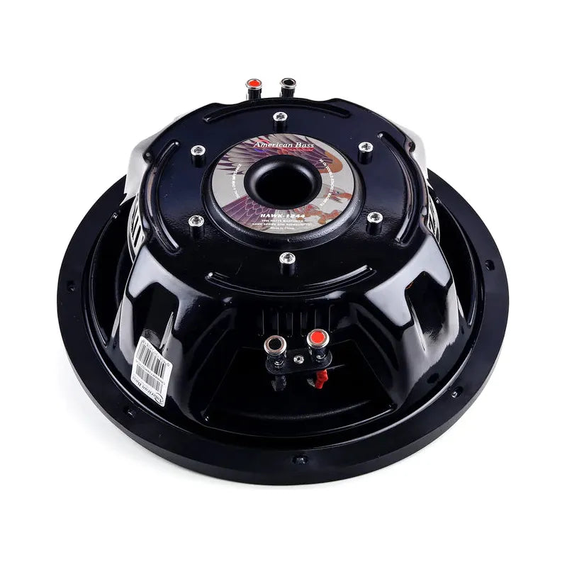 American Bass Hawk Slim 12 12" 900W RMS Shallow Subwoofer DVC 4-Ohm