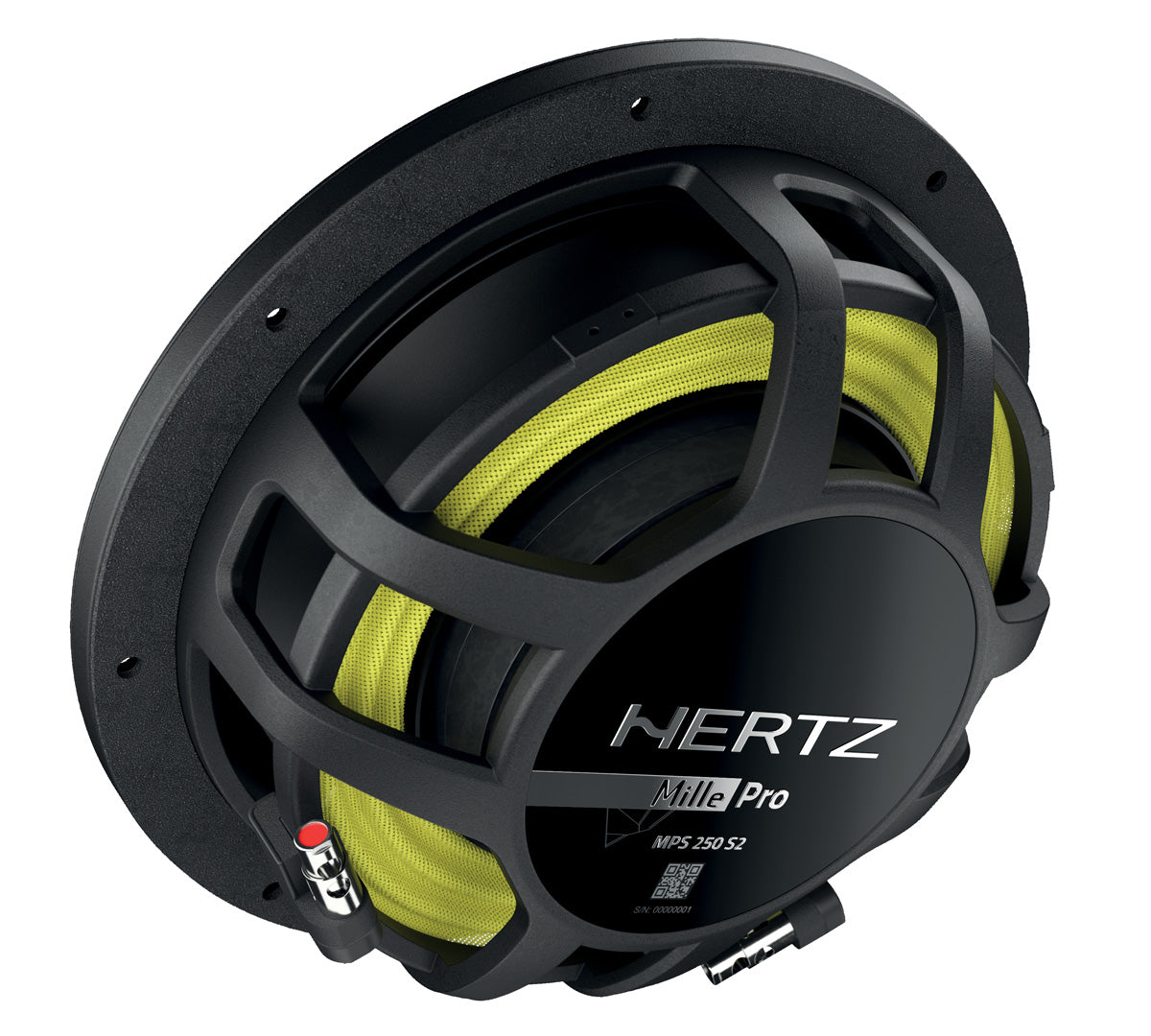 Hertz Mille MPS 250 S2 10" Shallow Subwoofer