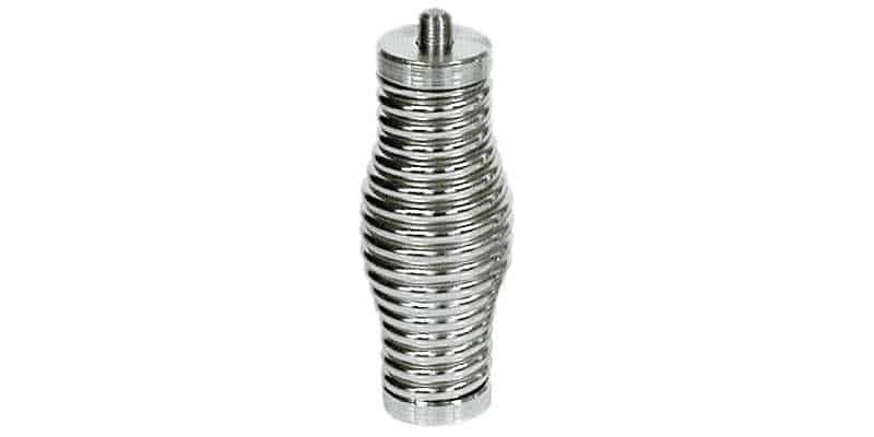 Hustler Heavy Duty Chrome Antenna Spring Hustler