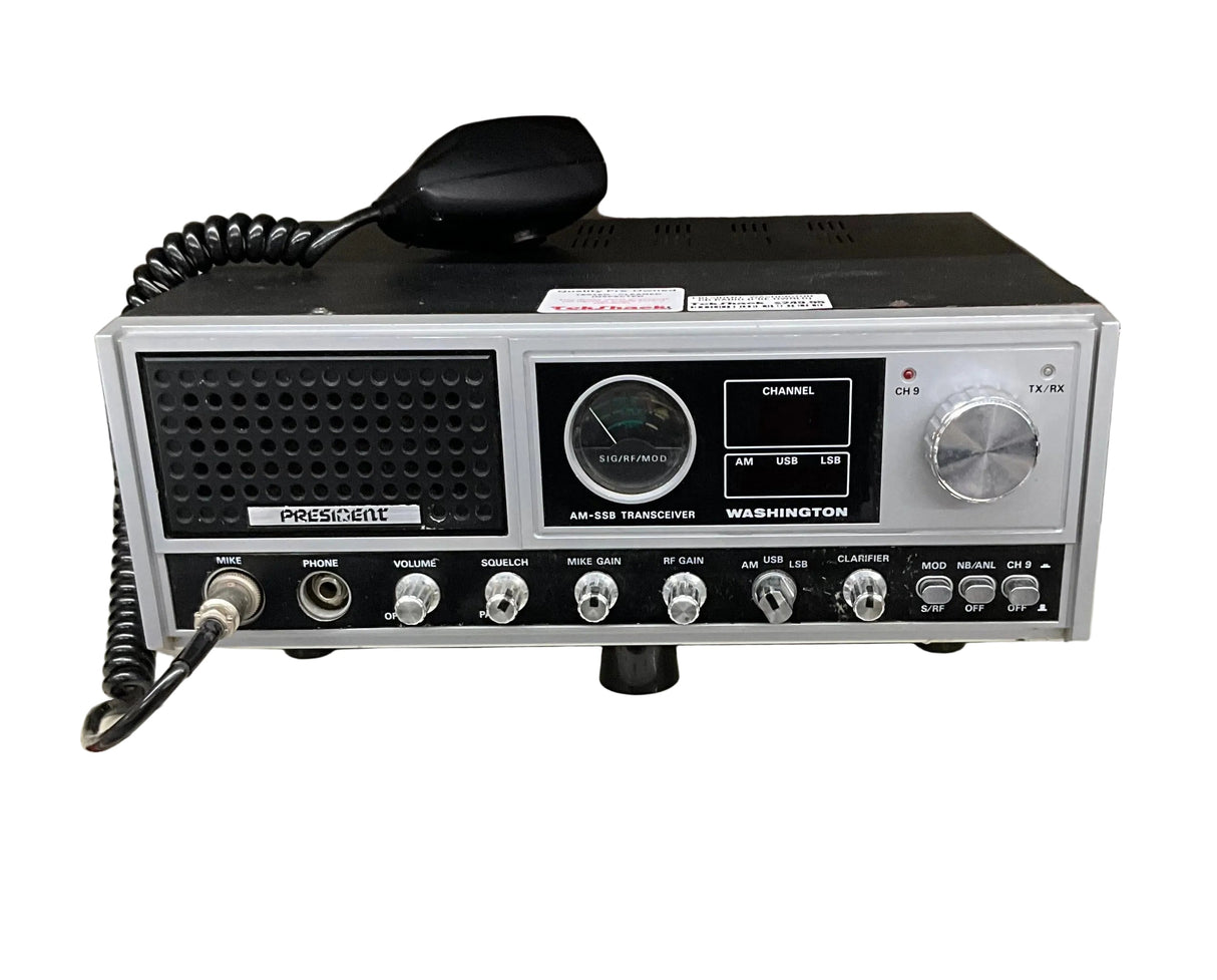 President "Washington" CB Base Radio w/external speaker (PRE-OWNED) President