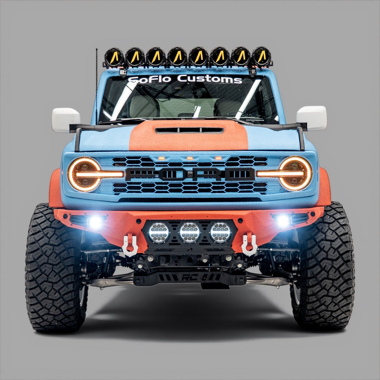Ford Bronco Baja Front Bumper w/ Lights 2021-2026
