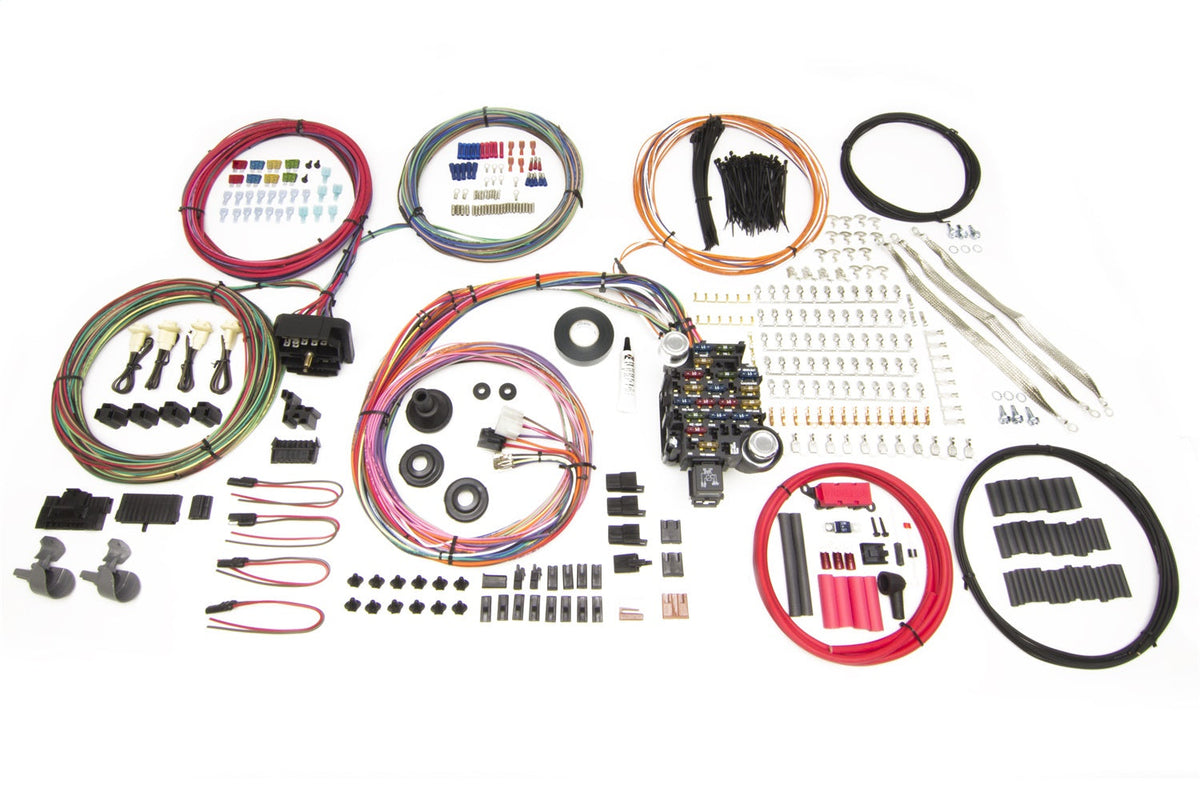 72-93 Dodge Truck retrofit kit with GM Wire Harness as an addition to our Firewall Plate