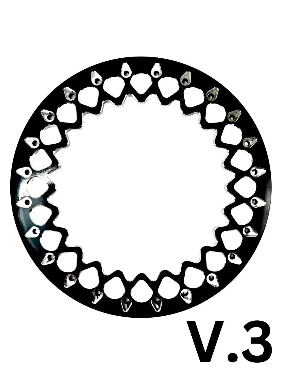 Packard Performance V2 FF Forged Beadlock UTV Wheel