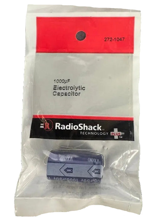 1000UF Axial Lead 35V Electrolytic Capacitor TekShack