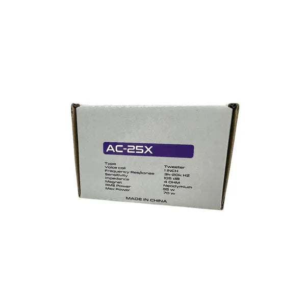 Audio Xtreme Code Speaker Rack Combo (4) Oracle 6.5" (1 Pair) AC-25x Audio Xtreme Code