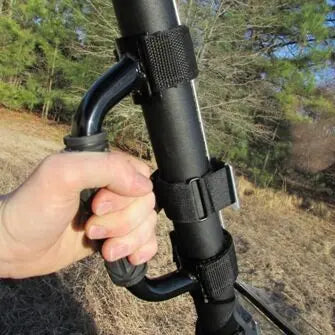 Seizmik 54-03060 Steel Grab Handle - installed view
