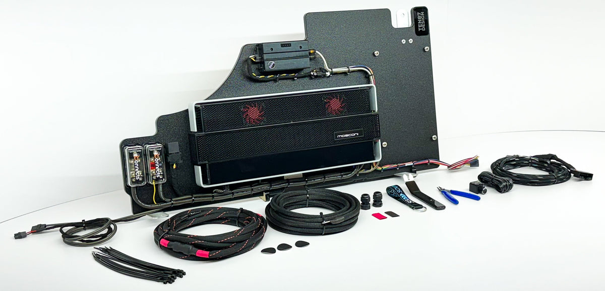 Flagship Underseat >>> Focal Utopia Series Dual 10-inch Hand-Crafted Subwoofer Package with Pre-Tuned Amplifier