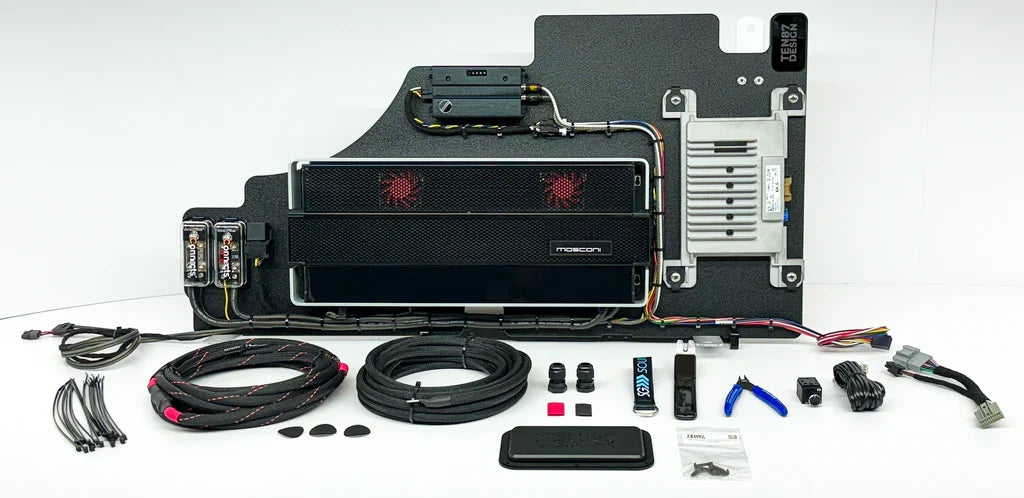 Flagship Underseat >>> Focal Utopia Series Dual 10-inch Hand-Crafted Subwoofer Package with Pre-Tuned Amplifier