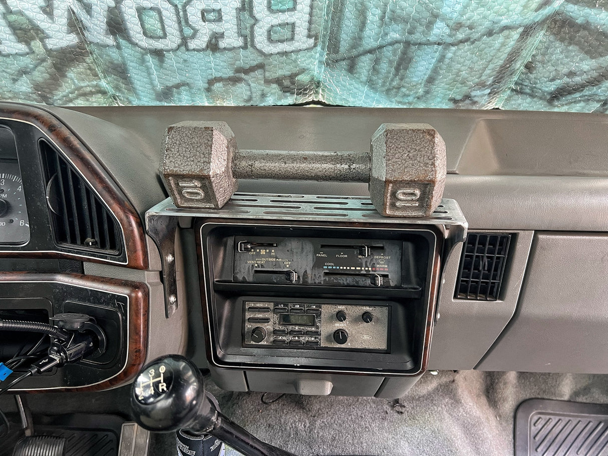 JC Customs Dash Accessory Mount - 1987-1991 Ford F-Series & Bronco JC Customs