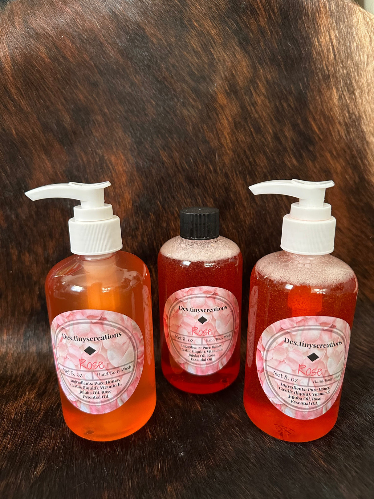 Rose Liquid Hand/Body Wash Destiny's Soaps & Sundries, LLC