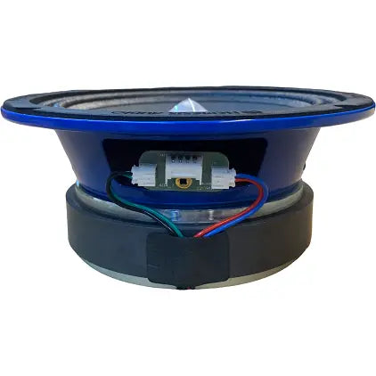 Nemesis Audio NA-65FMRLT 6.5" 250W Midrange Speaker With RGB LED Lights 4-Ohm (Single)