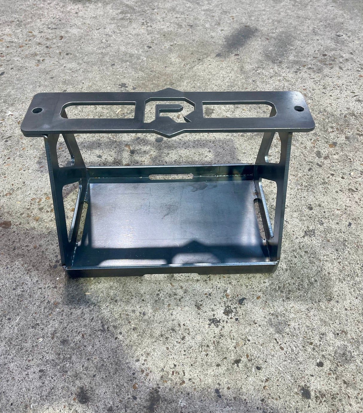 2007-2013 Silverado, Sierra, Battery Bracket With Top Plate For Relocation