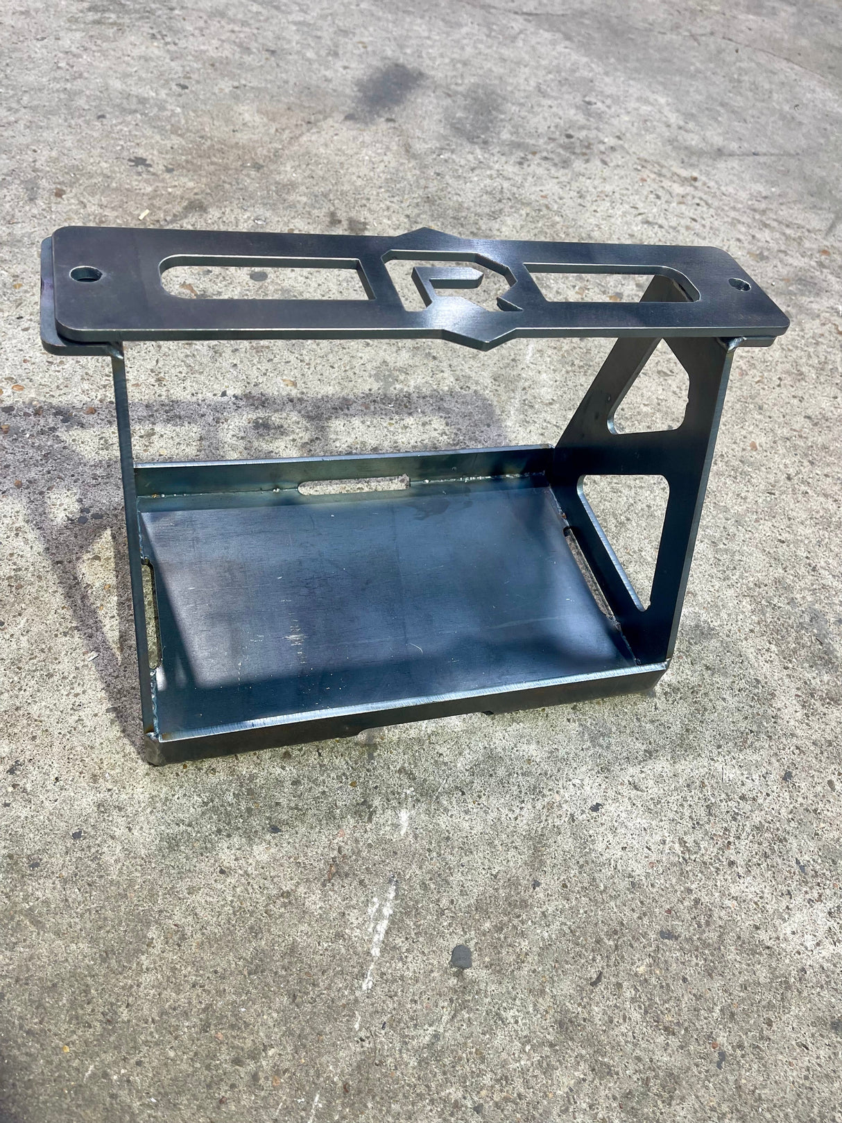 2007-2013 Silverado, Sierra, Battery Bracket With Top Plate For Relocation