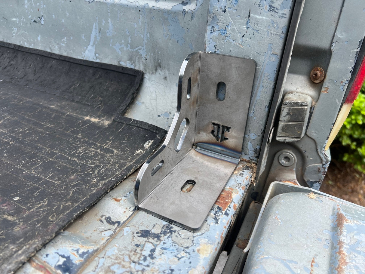 Ford 80-97 F-Series Mini Bed Stiffeners/Tie downs JC Customs
